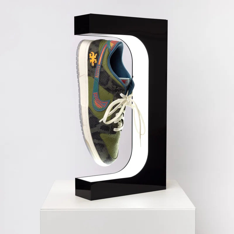 Levitating LED Shoe Display