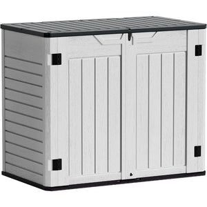 Outdoor Storage Shed Large Capacity Weather Resistant Rain Proof Box