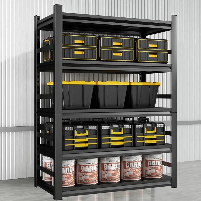 5-Tier Garage Shelves Steel Heavy Duty Storage