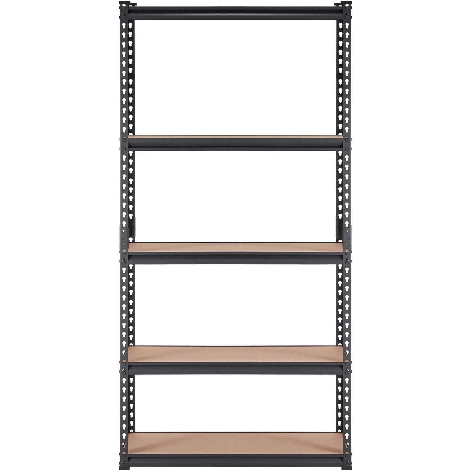 Heavy Duty Garage Black Shelves Metal Utility Rack