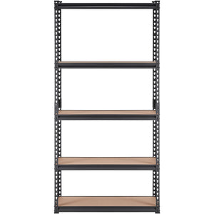 Heavy Duty Garage Black Shelves Metal Utility Rack